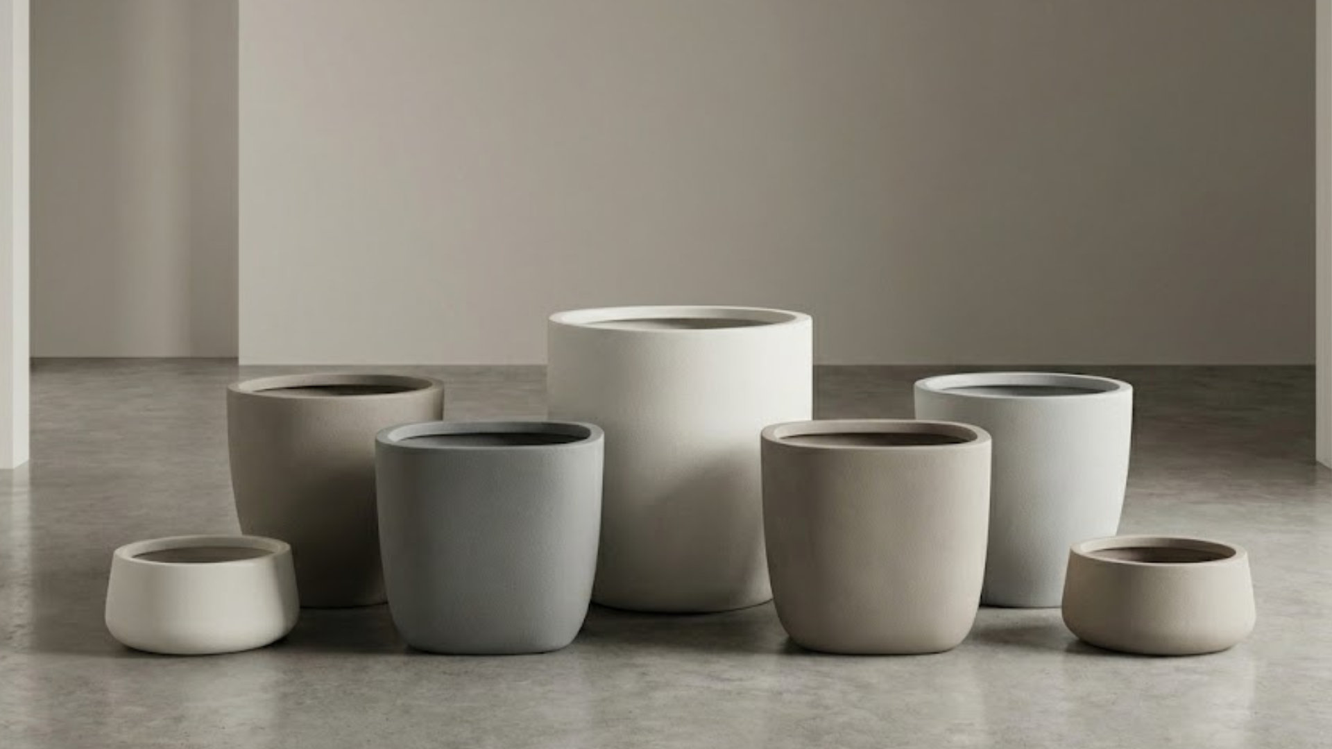 Fiberstone and composite planters