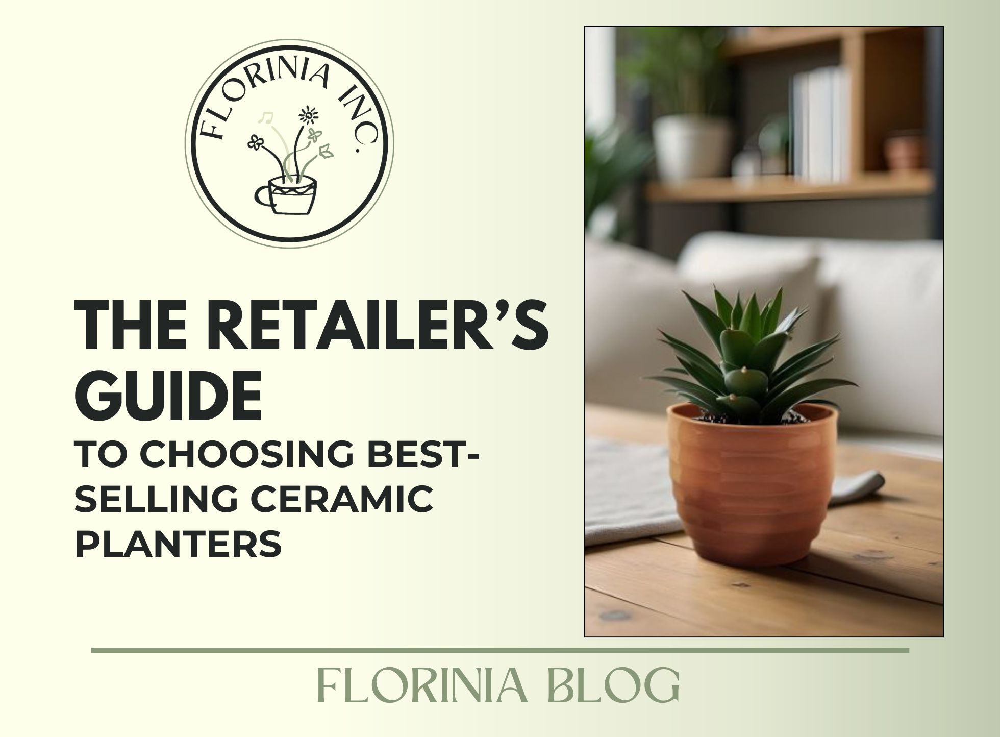 The Retailer’s Guide to Choosing Best-Selling Ceramic Planters