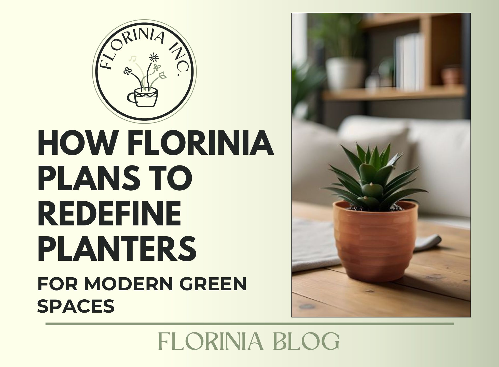 How Florinia Plans to Redefine Planters for Modern Green Spaces
